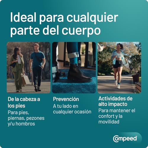 Miniatura 4 de Compeed Stick Anti-fricción, Tratamiento Pies, Barra 8 ml | Fricción y Ampollas, uso diario con calzado, reduce rozaduras, fácil aplicación