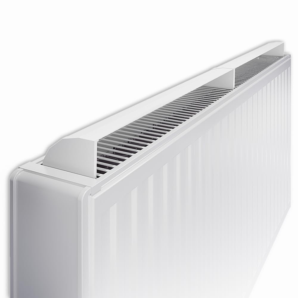 Myhomeware Radiator Air Flow Adapter Heat Diverter Booster Radiator For Double (For 1800mm rads, 1750mm actual size) โ image 1