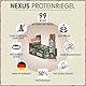 Protein Riegel Vegan DOUBLE CHOCO CRISPY 12x NEXUS Protein Bar - unglaublich lecker & cremig - 30% Protein - nur 99 kcal - ohne Zucker-Zusatz - high Fiber - perfekt als Snack - 12x30g
