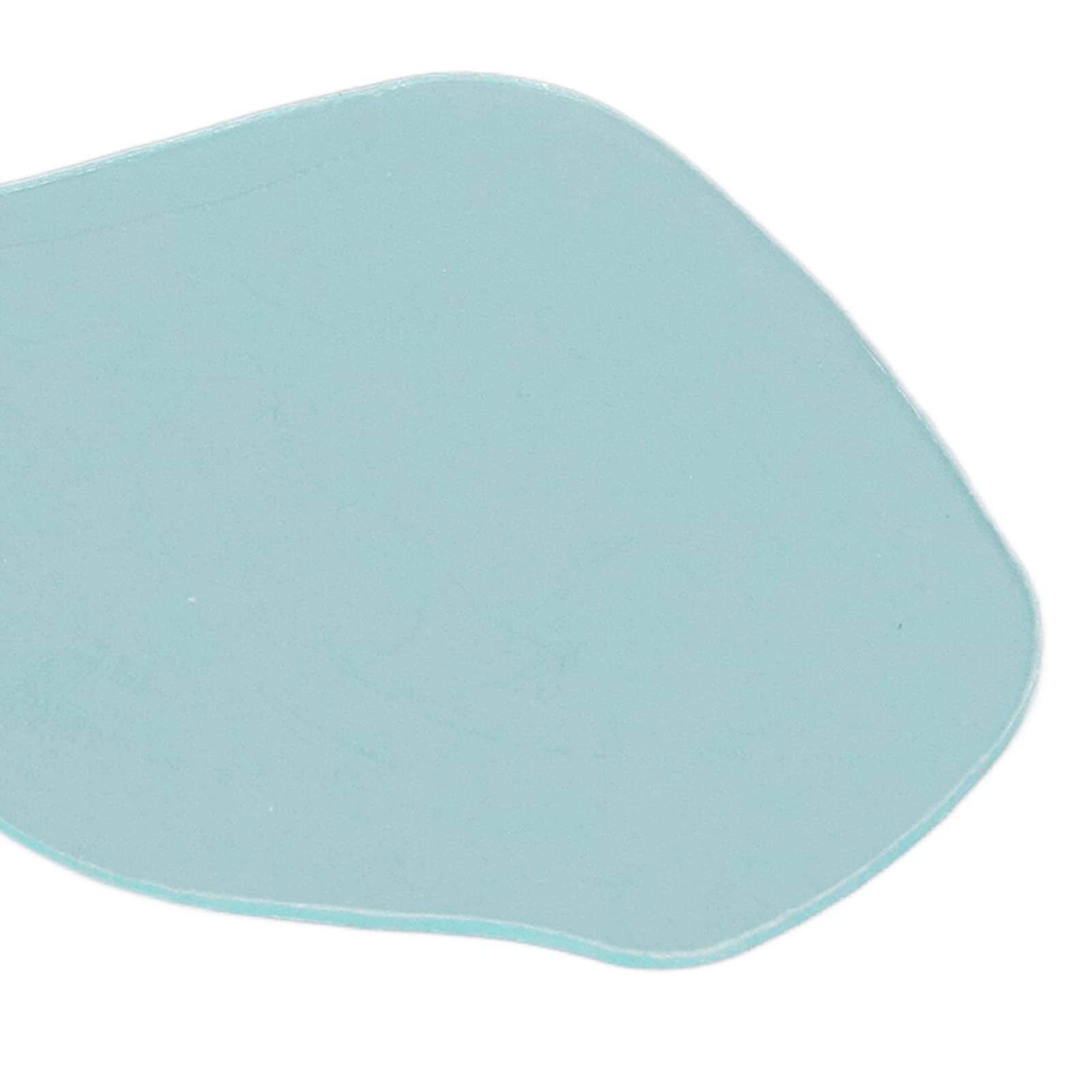 Respicefinem 10Pcs Transparent Welding Glasses Outer Lens Cover For Welding Goggles Lens Protection Made Of Polycarbonate With 130mm Length 48mm Max Width 15mm Min Width And 1mm