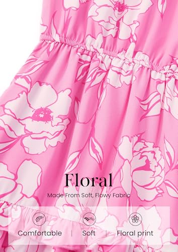 Image of PRETTYGARDEN Womens Summer Floral Beach Dresses