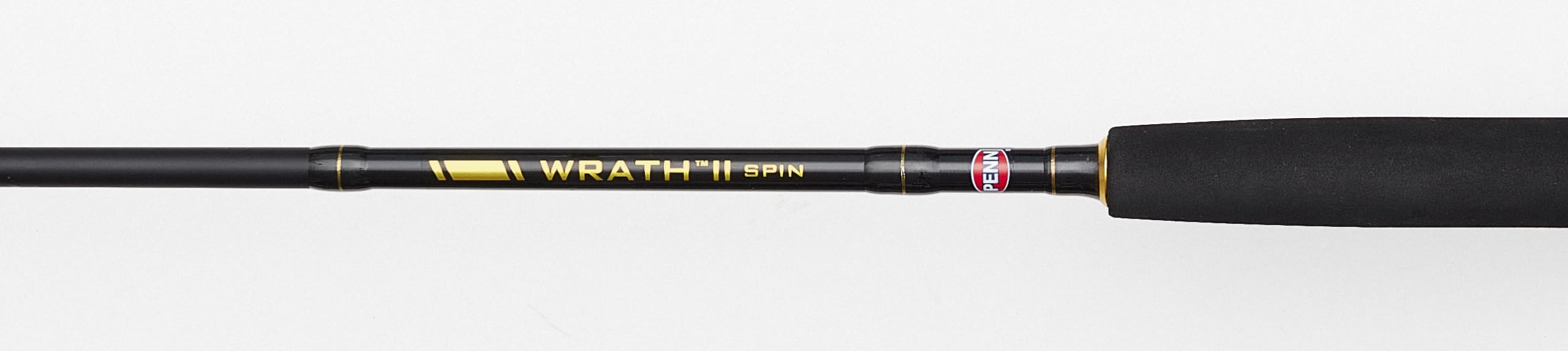 PENN Wrath II Spinning Rod – Ideal Sea Fishing Rod for Fishing With Metal, Hard, or Soft Lures, Bass, Wrasse, Cod, Pollack, and More, Range of Sizes of Sea Fishing Rods Available