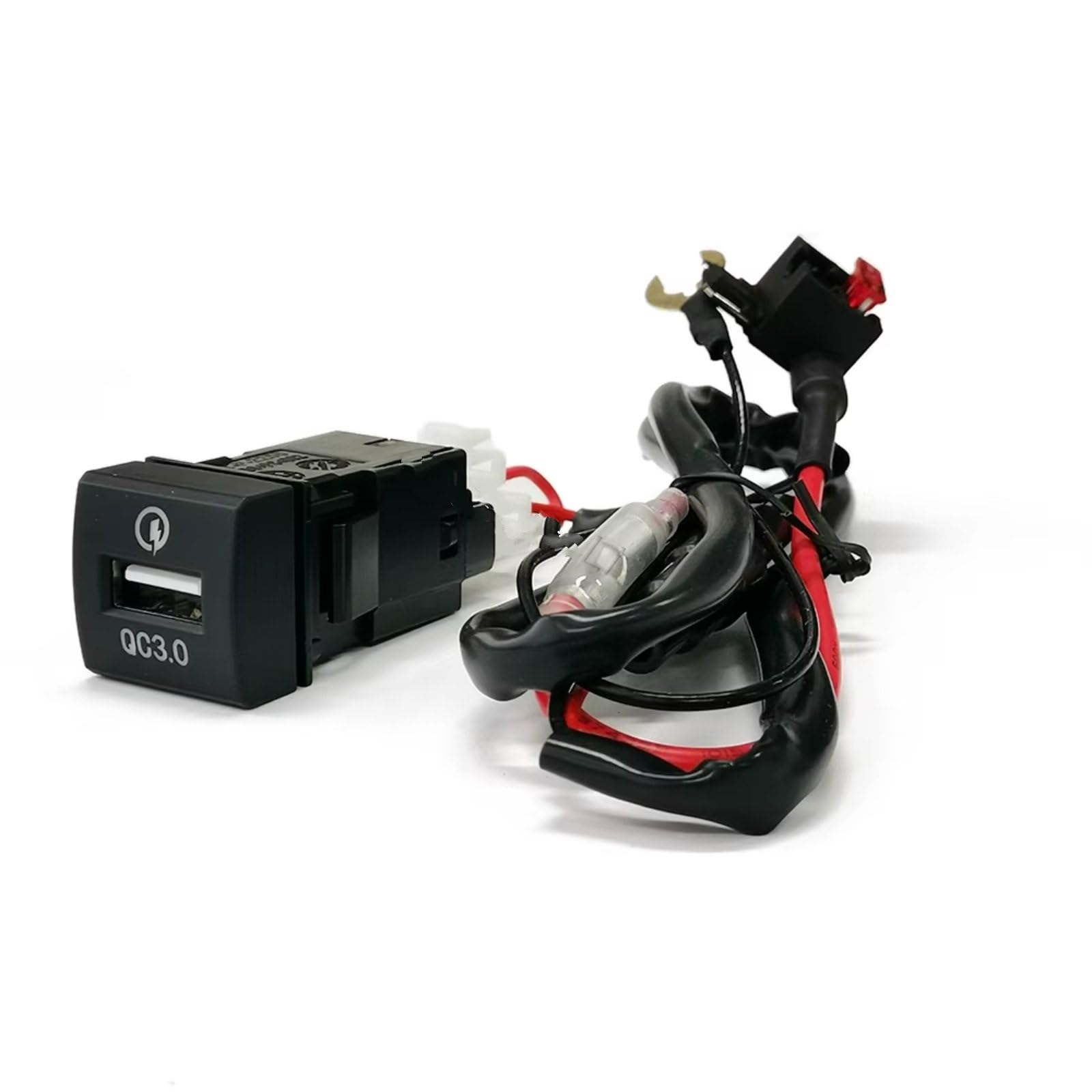 Consola USB Compatible Con Toyota Para Camry 2019 2020 2021 Coche Para Cargador Carga Rápida QC3.0 Botón Adaptador Carga Teléfono Automático Puerto USB Coche