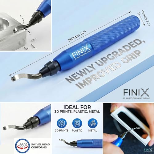 Deburring Tool 3D Printing Kit 19-Pcs for Resin, Metal with Improved - Image 3