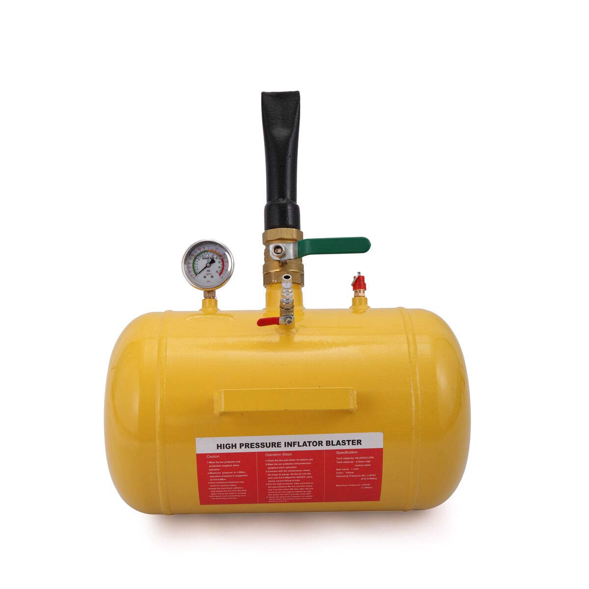 Tiziri 5 Gallon Air Tire Bead Seater Breaker Blaster Inflator Tool Truck Tractor Seating Tool