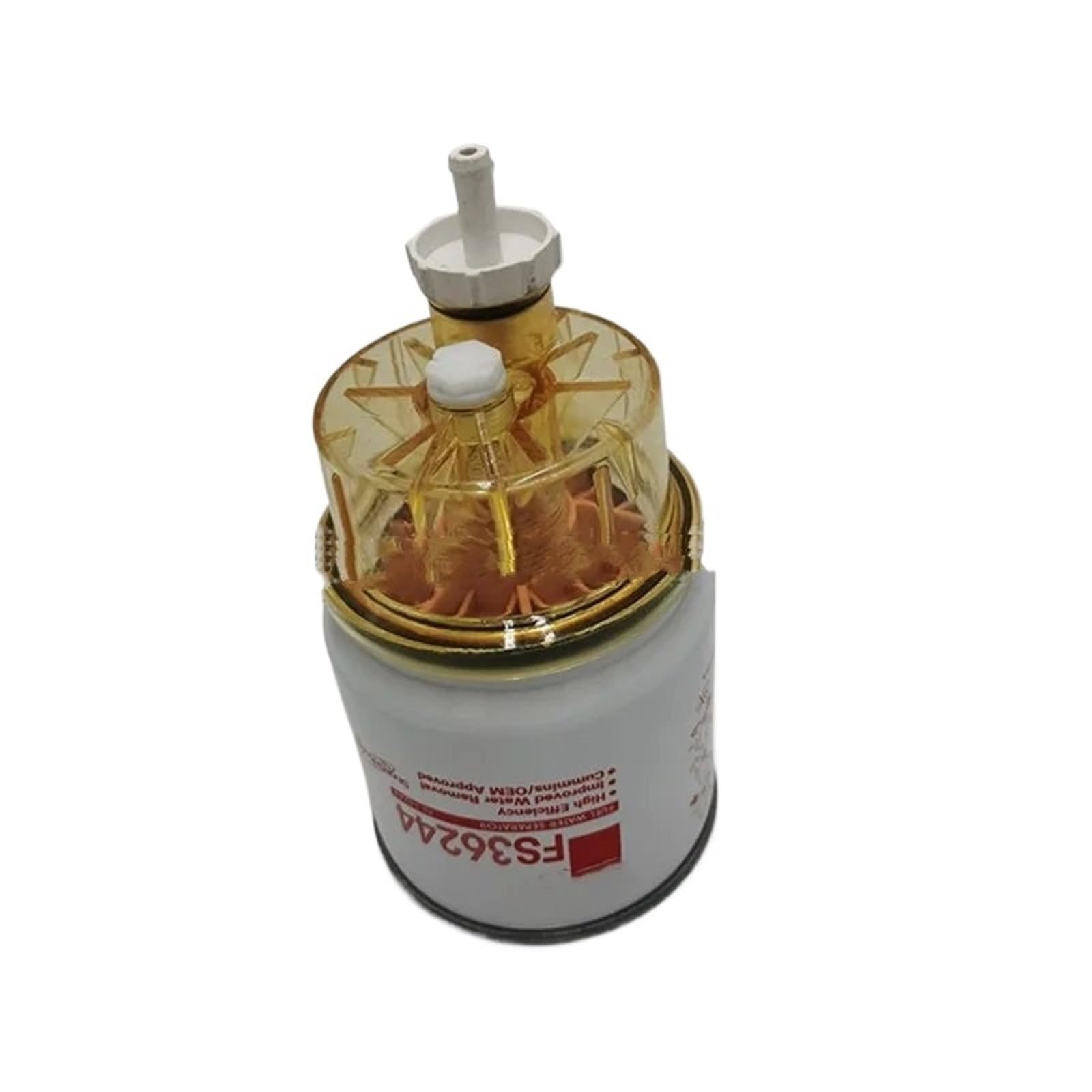 Filtro Diésel para Coche Fs36244, Compatible con Fleetguard Fs36247 3315847. Accesorios para Motor. Filtro Base con Copa. Filtro De Combustible Separador De Aguaparadiésel.