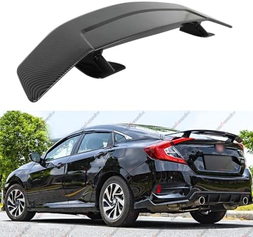 Amazon.com: WheelX 46inch Universal Rear Spoiler, Trunk Wing ABS Tail ...