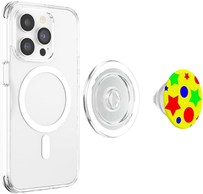 Clowncore Aesthetic Pattern Clown Kidcore Softcore PopSockets PopGrip for MagSafe