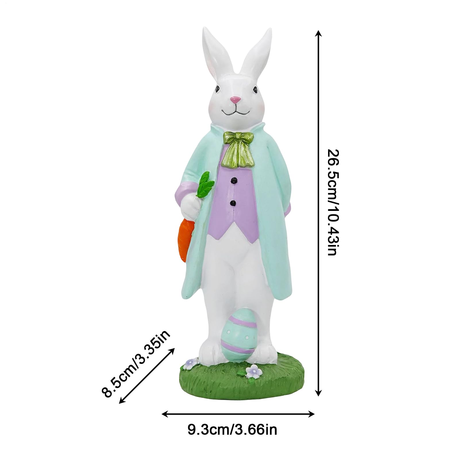 Decorazioni Bunny Pasquali Statua Coniglietto Pasquale Decorativa