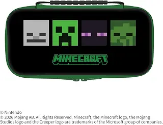 【任天堂ライセンス商品】Nintendo Switch 2 専用スマートポーチEVA　マインクラフト フェイスモブ