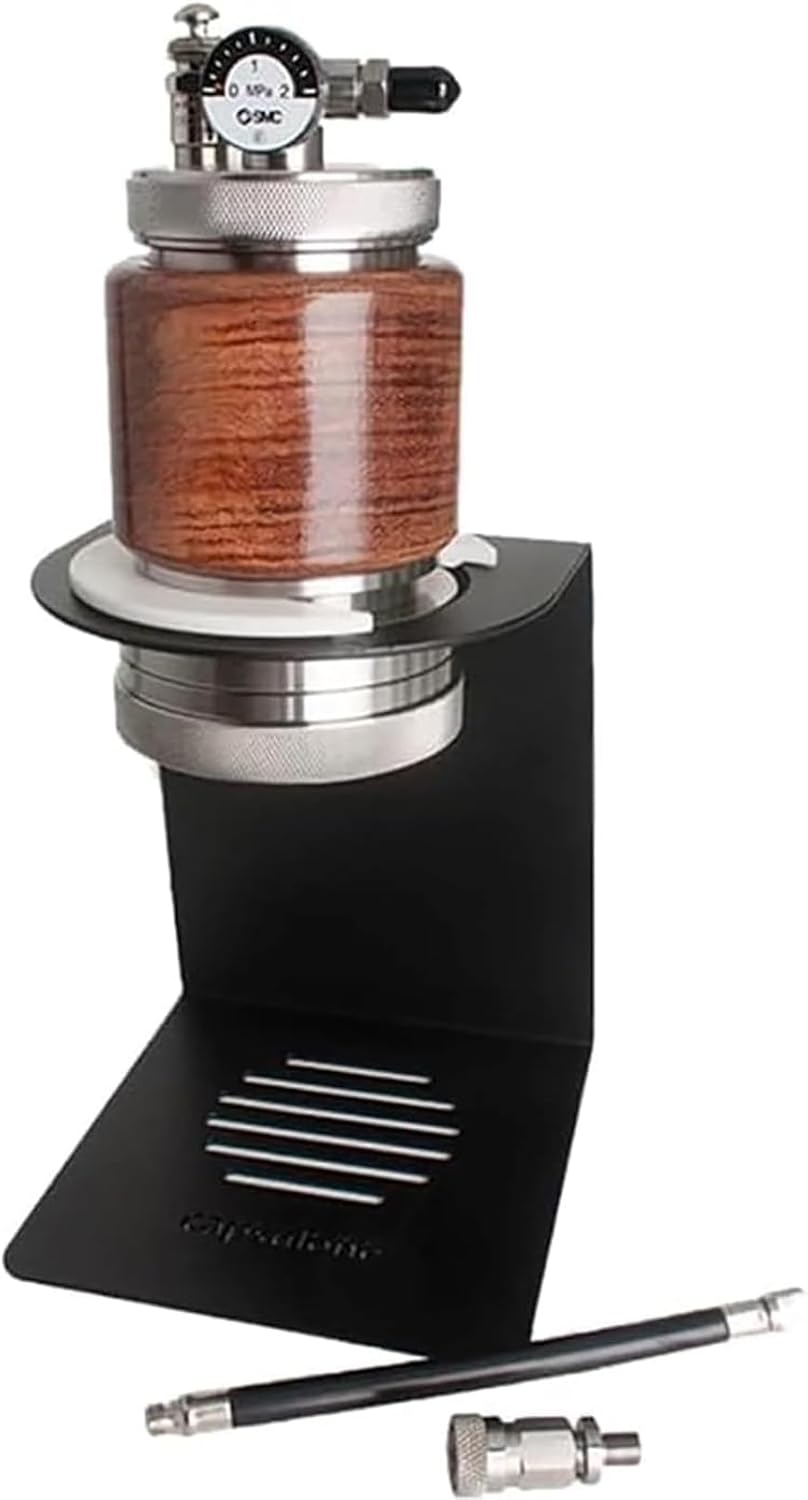 Pneumatic Espresso Coffee Machine, Portable Espresso Maker, Manual Air Pressure Maker, with 58mm Powder Bowl and Copper Pressure Valve, for Camping, Travel Outdoor.