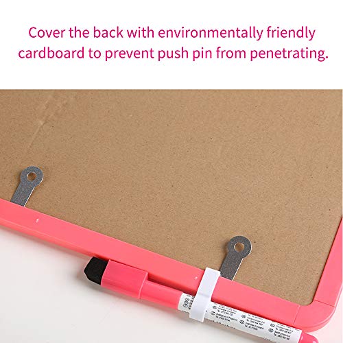 Quadro de escrita multifuncional Dry Erase Chidren's Graffiti Board Combo Quadro branco e quadro de