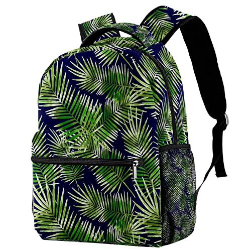 Sac à dos de voyage bleu avec poches et porte-bouteille loisirs campus