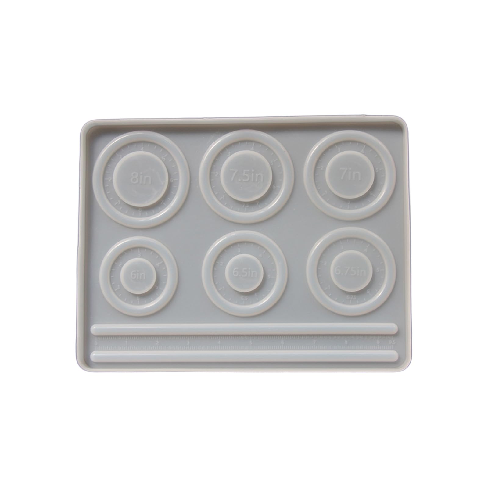 Jazuaiao Recyclable Elastomer Sphere Format Foot Indicators Glass Rub Rosin Casting Cast for Handbuilt Accessories Glowing Rosin Molds