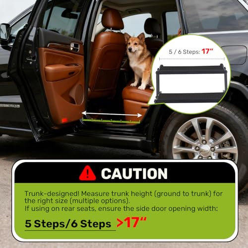 Upgraded Non-Slip Pet Stairs for SUV