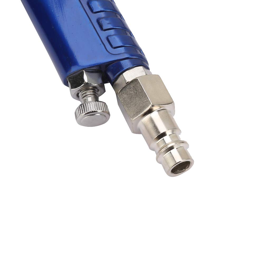 FTVOGUE Pistola de Pulverización de Alimentación por Gravedad Hvlp Tipo Pintura Pulverizadora Neumática Aerógrafo Kit de Herramientas de Pintura con 125 Ml Taza(1.0 mm)