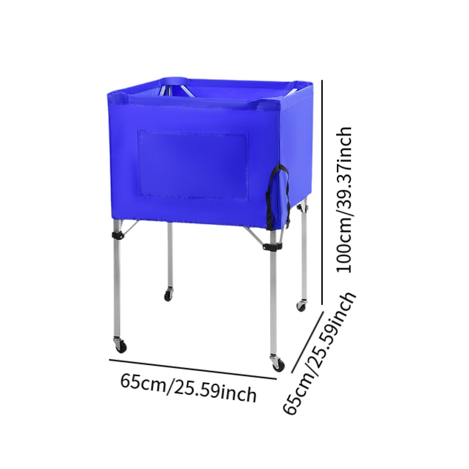 Rolling Sport Ball Cart Ball Storage Cart Organizer für Outdoor