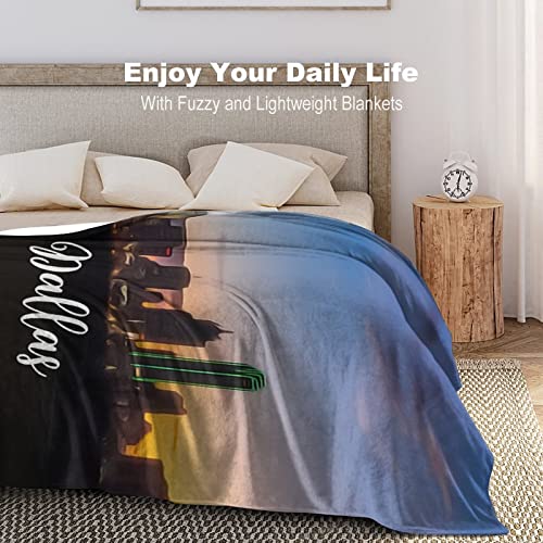 Couverture microfibre de qualité supérieure flanelle Dallas grand format pour lit et canapé - 6
