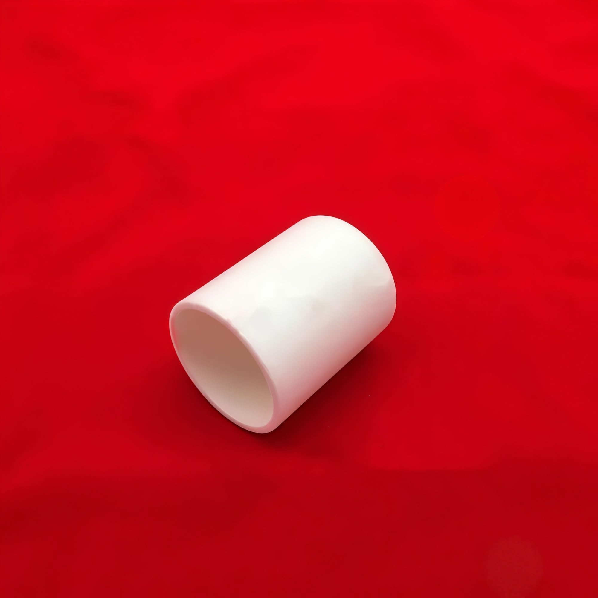 Crogiolo in ceramica Crogiolo, Crogiolo ceramico in allumina cilindrica al 99,5% da 50 ml, diverse dimensioni(50ml 30x100mm 1pcs)