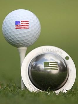 Review Tin Cup Stars and Stripes Golf Ball Custom Marker Alignment Tool
