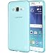 MP-MALL Case for Samsung Galaxy J7 2015, [Slim Fit] Premium Flexible Soft TPU Gel Rubber Skin Silicone Protective Case Cover (Mint)