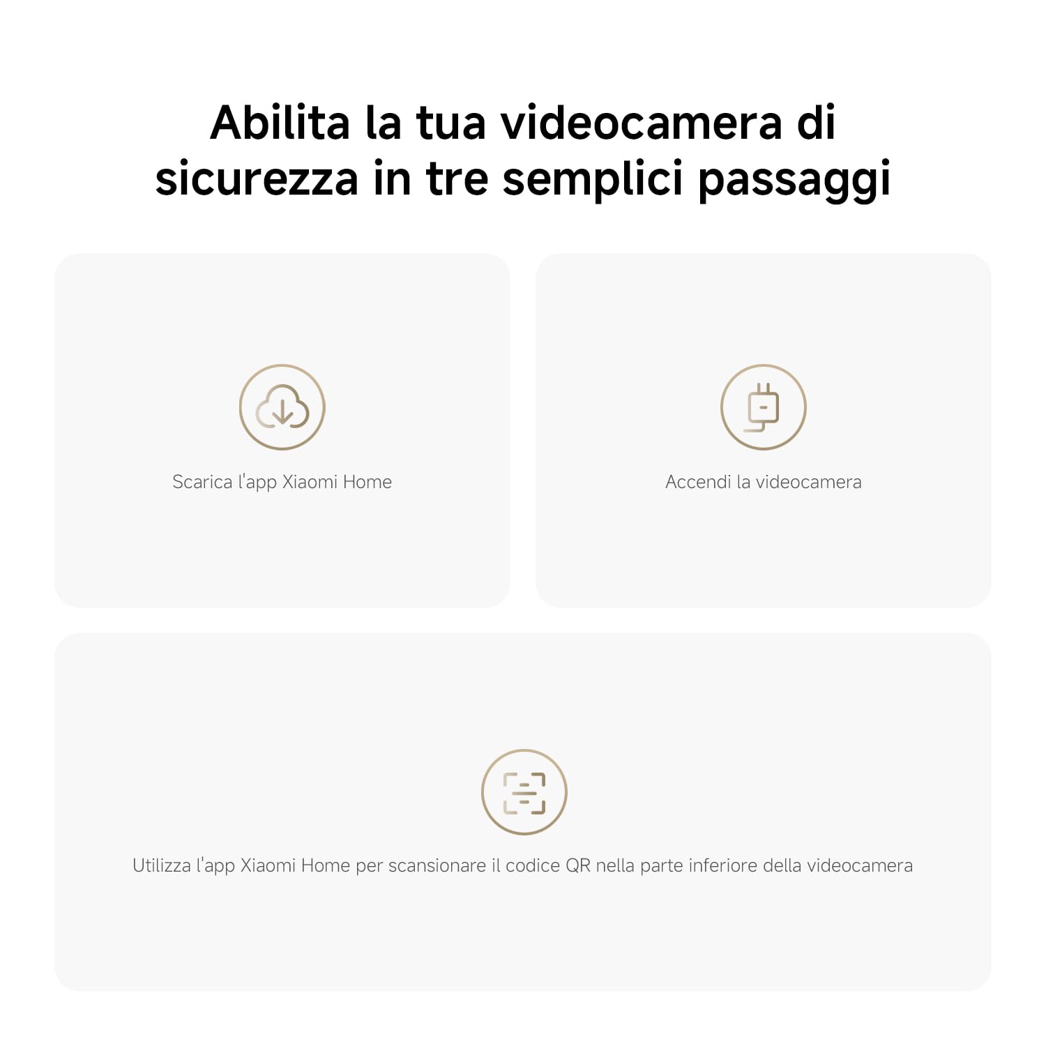 XIAOMI C302 Indoor WiFi Camera 2K (3MP) with Privacy Shield, 360° Vision Camera, AI Detection of Baby/Pets, Two-Way Audio, Ultra-Colors in Very Low Light, Alexa