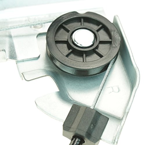 Image of TRQ Rear Right Power Window Regulator & Motor Assembly Passenger Side Compatible with 2001-2004 Jeep Grand Cherokee