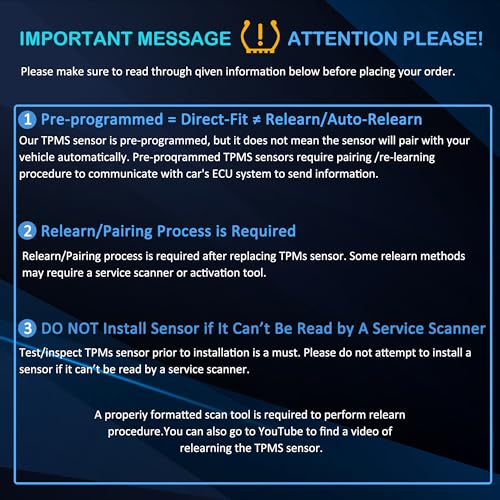 F2GZ-1A189-A-TPMS-Sensor-Ford-Tire-Pressure-Sensor-315MHz-Set-of-4-for-Ford-F150-Edge-Explorer-Mus-Tang-Lincoln-MKT-Replaces-F2GZ-1A189-A-F2GT1A180AB