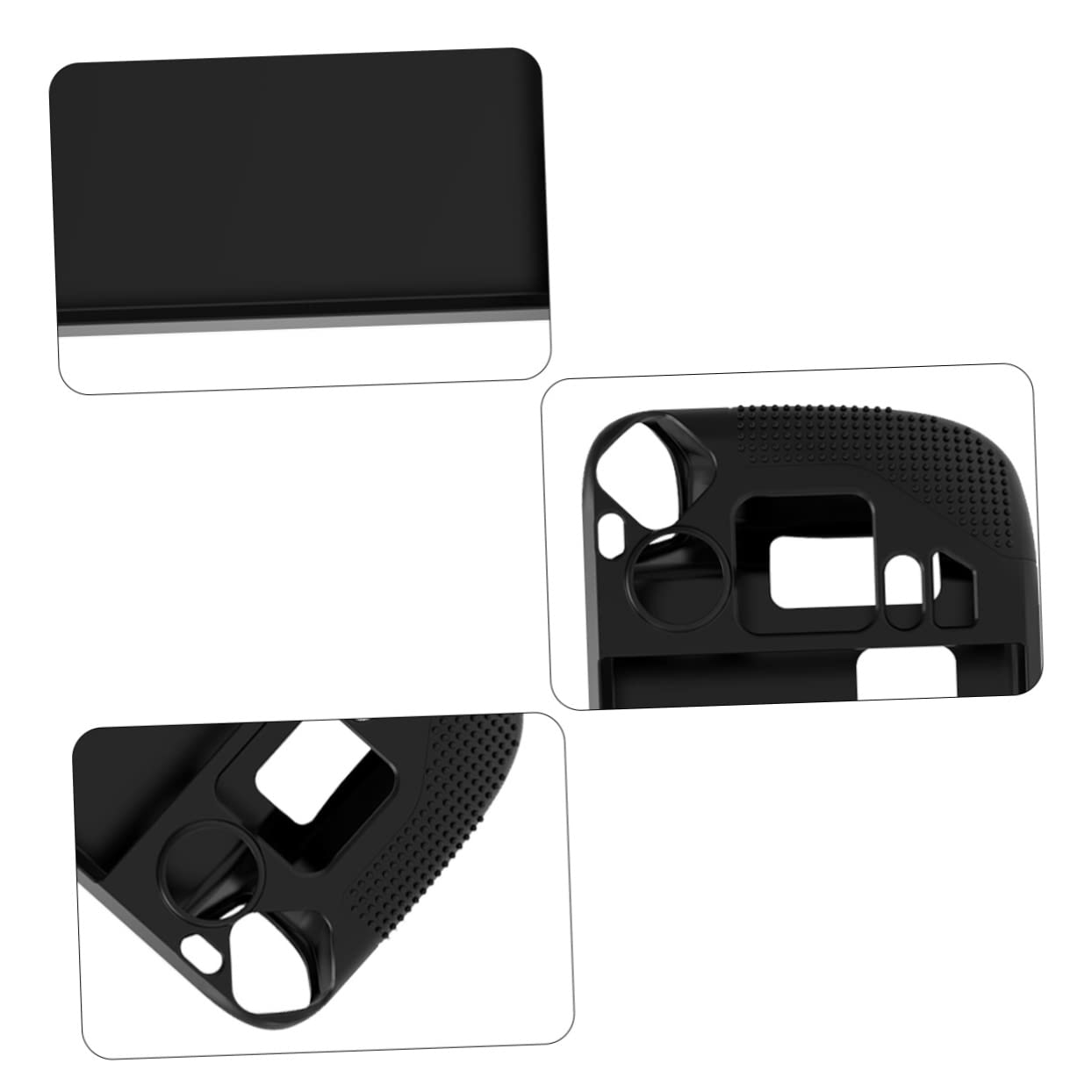 OSALADI 3pezzi Cover Protettiva Antishock Per Console Di Gioco Compatibile Con Design Ergonomico Resistente Urti e Graffi Accesso Facile Tutte Le Funzionalità Comfort Ottimale Mano