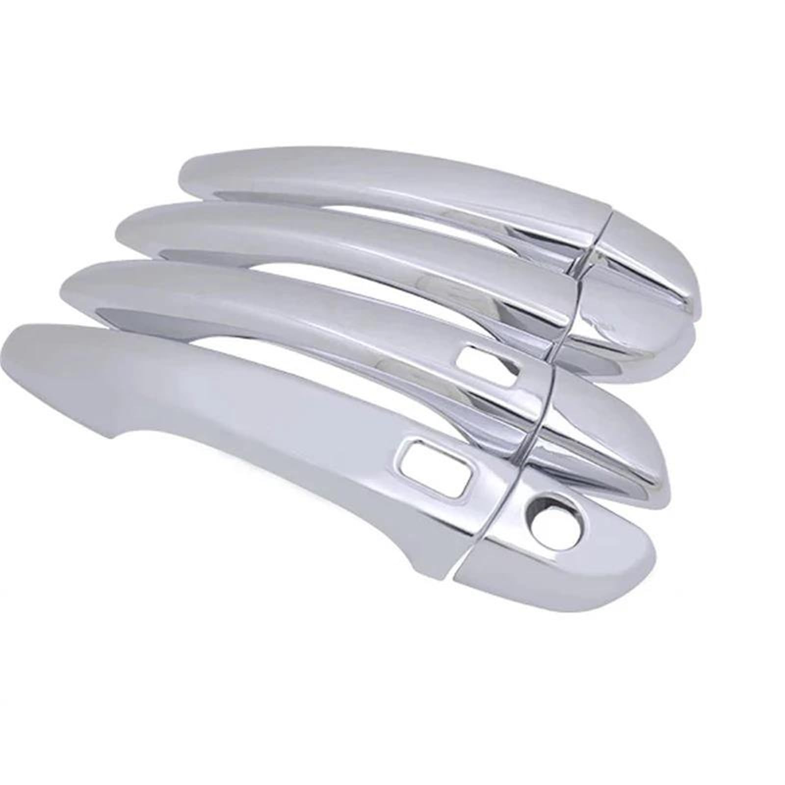 JTWMTY Car Exterior Door Handle Cover Styling Sticker Trim Protective Accessories for Peugeot 208 P21 2019 2020-2024(Style 1)