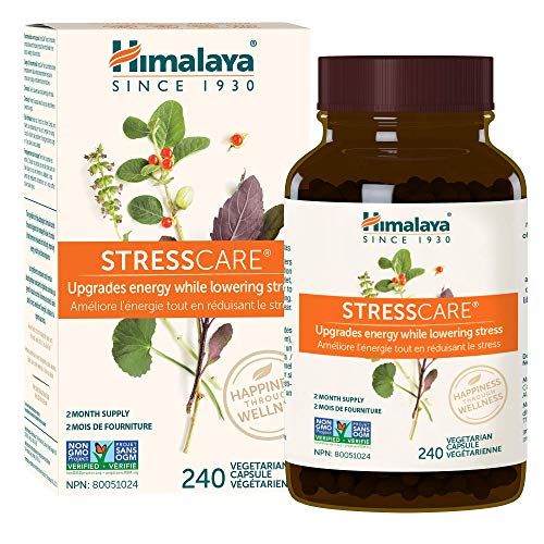 Himalaya StressCare for Natural Stress & Anxiety Relief, 240 Capsules, 2 Month Supply