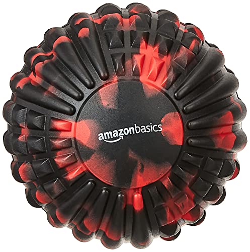 AmazonBasics EVA Manual Massage Ball for Extreme Relaxation & Pain Relief, Multicolor