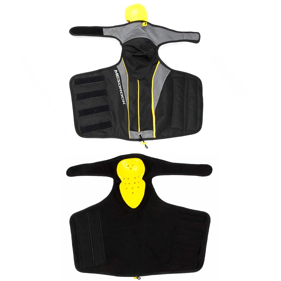AKT Ginocchiere per Moto Protezione del Ginocchio Calda a Tutto Tondo Fleece Guard per Inverno Sciare Motocross