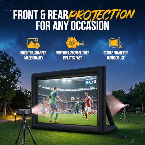 Portable Inflatable Movie Screen Outdoor