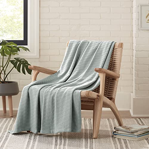 Aston & Arden Tencel Lyocell Throw Blanket - Premium Eucalyptus And Cotton All Season Heavy Weight Soft And Cool Hotel Quality, 400 Gsm Breathable For Couch, Bed, Sofa Chair, Throw, Light Grey #TOP1