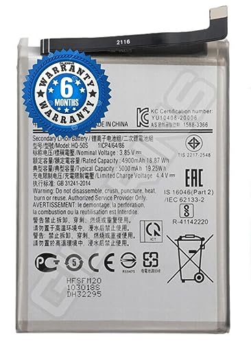 Image of Original HQ-50S Battery for Samsung A03, A03S, F02S, A02S, M02S, M02S, M025, A025F Battery 6 Month Warranty **(E239)