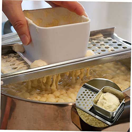 Mikinona 2Pcs Dispositivo De Espinha De Aço Inoxidável Ferramentas Alemãs Coador De Vegetais Suporte