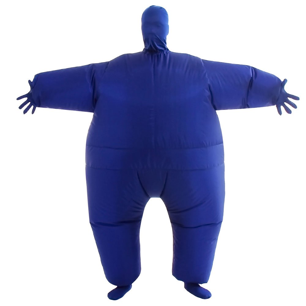 Inflatable Costume Inflatable Costume for Adult Inflatable Costumes Adult Size Inflatable Body Suits Pants 14x3x12(Blue)