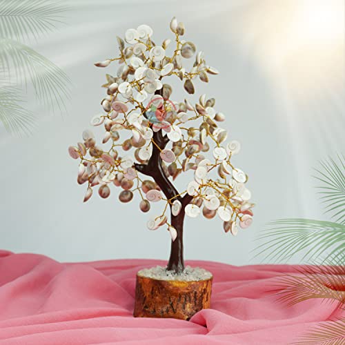 Image of REMEDYWALA Charged Energized Gomti Chakra Tree 200 Beads for Reiki Healing, Negativity Blocker