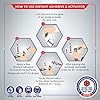 MITREAPEL Super CA Glue with Adhesive Activator (0.80 oz - 3.30 fl oz.) - Cyanoacrylate Super Glue for Plastic, Glass, Ceramic, DIY Projects, 3D Printing (1 Pk)