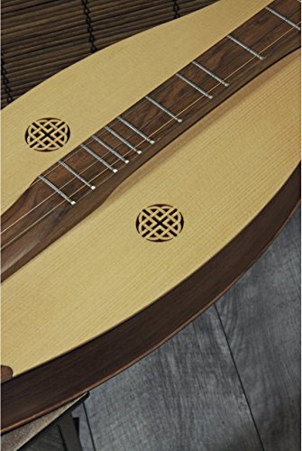 Roosebeck DMGWS4K Grace Mountain Dulcimer 4-String Vaulted Fretboard Spruce Knotwork thumb #4