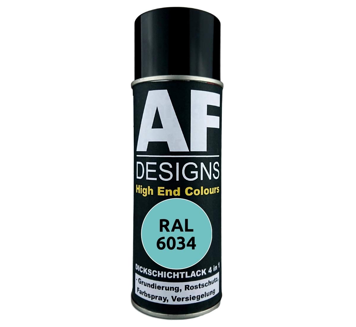 TRISTARcolor Bomboletta Spray RAL 6034 Pastello Turchese – 400 Ml, Opaco, Asciugatura Rapida, Made In Germany - 4