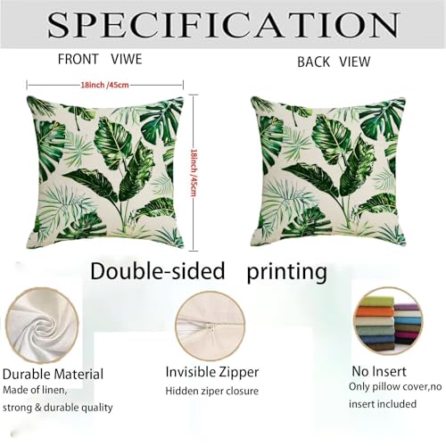 Lin taie oreiller vert imperméable de qualité supérieure 70x70 - 5