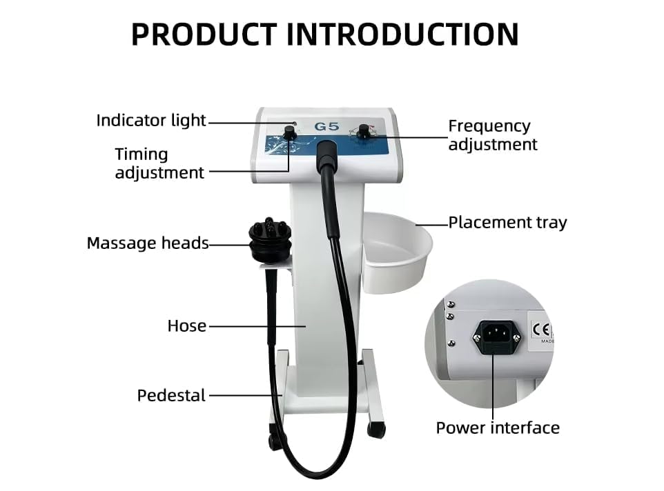 ACM G5 Muscle Vibration Massage Body Size Instrument G5 Body Massage 5 Massage Head Anti Cellulite Body Sliming Machine ACM G5 Muscle Vibration Massage Body Size Instrument G5 Body Massage 5 Massage Head Anti Cellulite Body Sliming Machine