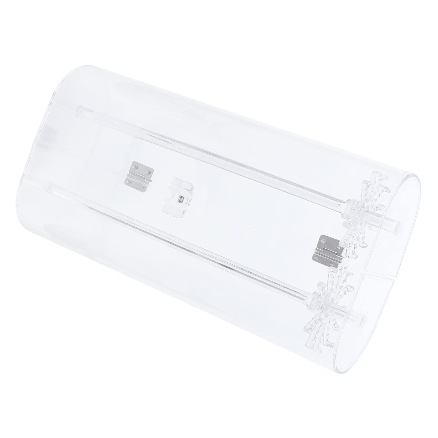 Schmuckständer aus Acryl Transparenter Armbandständer zum Aufhängen Schmuckregal mit Drehbarem Haken für Anhänger und Armbänder