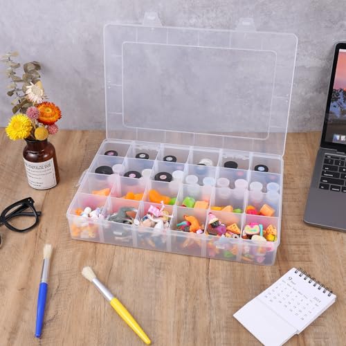 Boîte de rangement plastique compartimentée pour éviter de perdre vos bijoux