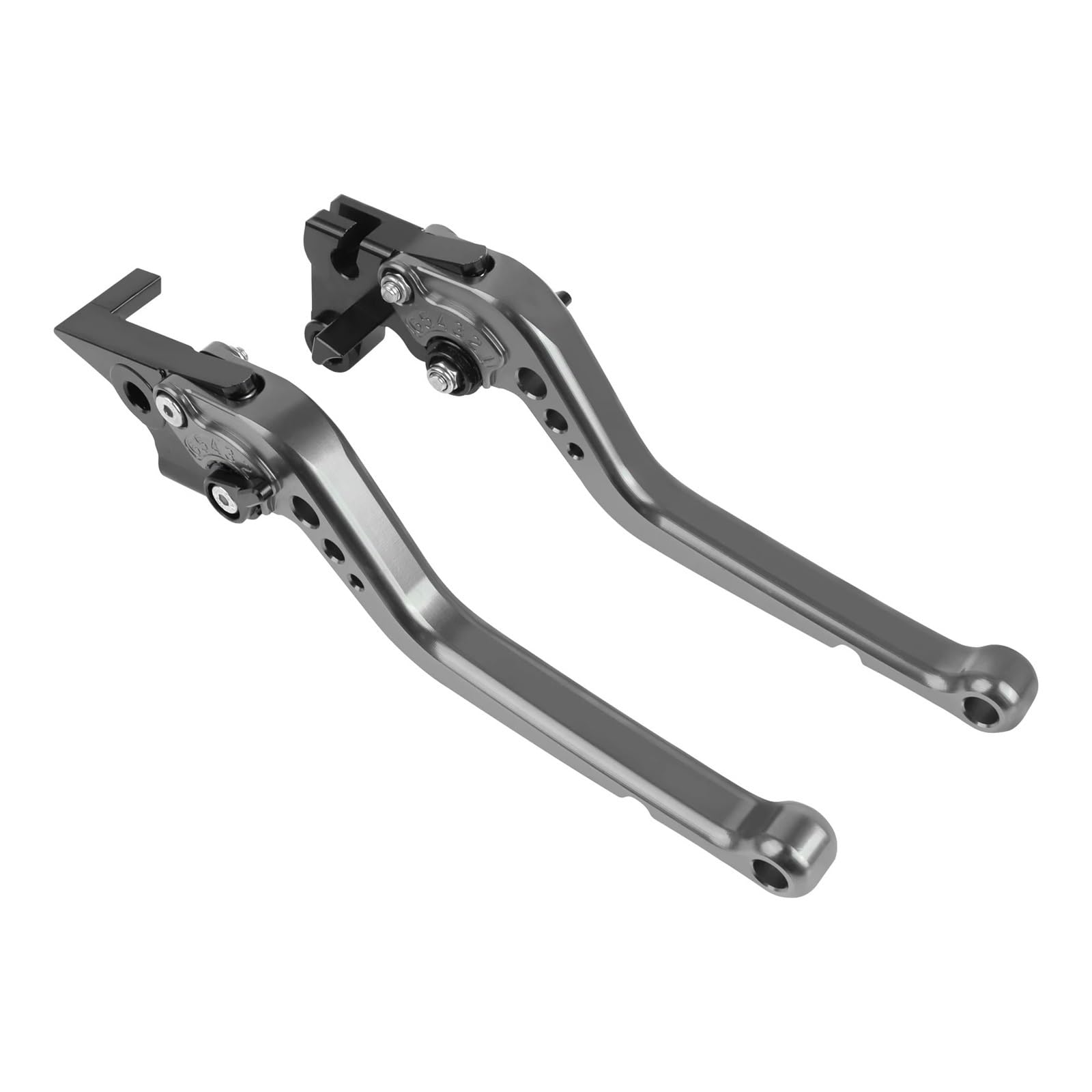 Jwqebns Long Titanium 99-07 Motorcycle Brake Clutch Levers For Suzuki Hayabusa Gsxr1300 Gsx 1300R 2022 2023 Adjustable Brake Clutch Levers Handles Lever Motorcycle(Long Titanium 99-07)