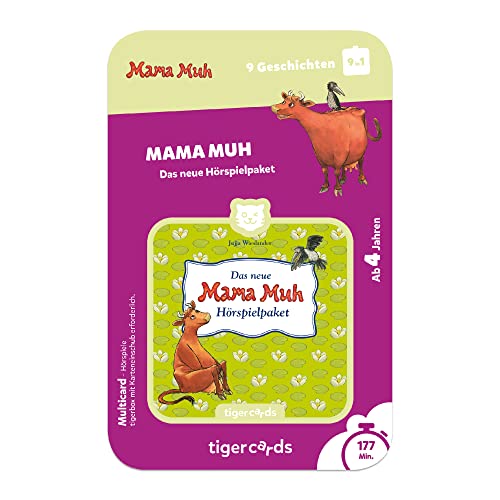 tigermedia tigercard Multicard Mama MUH Radio Play Collection Adventure Animals Stories tigerbox Streaming Box Children's Radio Plays Audio Books Songs