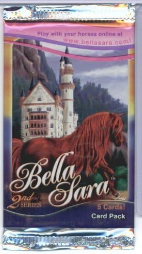 Bella Sara 2nd Series Trading Cards Unopened Pack (5 cards/pack)