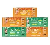 Fria Easy Carta Igienica Umidificata con Aloe Vera e Camomilla, Tessuto Gettabile nel WC, Dermatologicamente Testate, Confezione Tascabile da 12 Salviette (Confezione da 5)